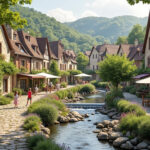 découvrez comment une ville de l'aveyron transforme un ruisseau en un climatiseur naturel, apportant fraîcheur et innovation au cœur de la cité. une initiative écologique qui allie patrimoine et développement durable.